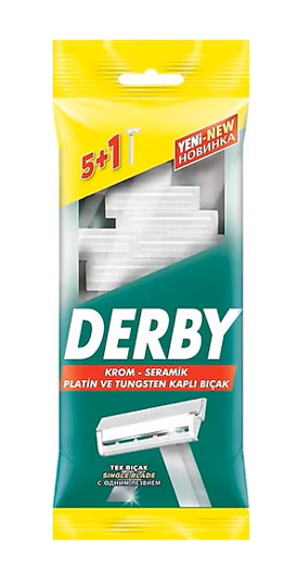 Derby Tek Bıçak 5+1 Poşet*12