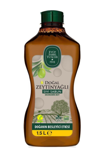 Eyüp Sabri 1,5 LT Sıvı Sabun Doğal Zeytinyağlı*8