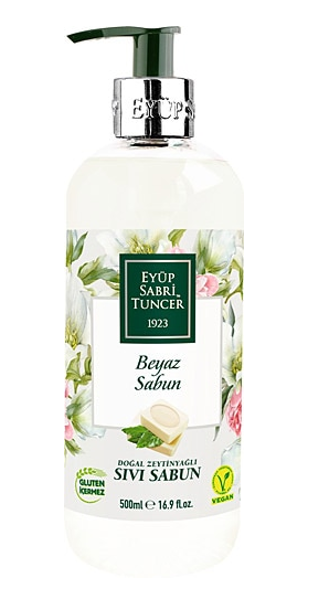 Eyüp Sabri 500 ML Sıvı Sabun Beyaz Sabun*12