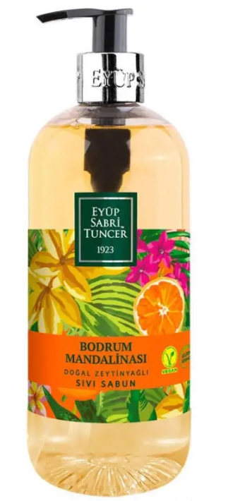 Eyüp Sabri 500 ML Sıvı Sabun Bodrum Mandalinası*12