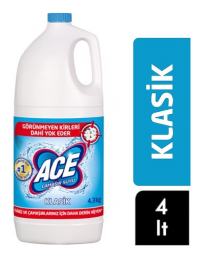 Ace Çamaşır Suyu Normal 4 lt *4