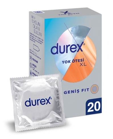 Durex Prezervatif Yok Ötesi 20 Li Invisible Xl*6