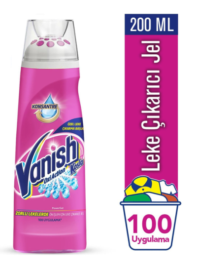 Vanish Kosla Vanısh Leke Çıkarıcı Jel 200 ml *8