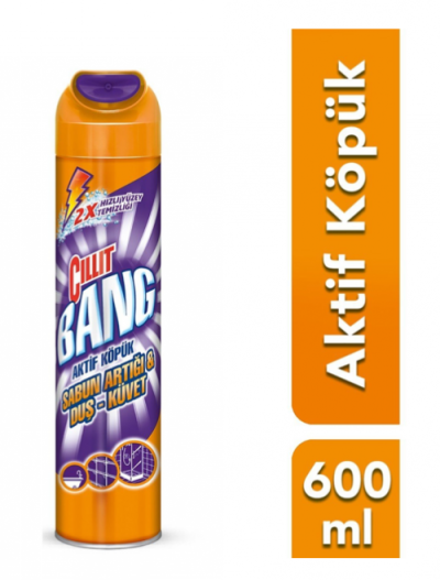Cillit Bang 600 ml Aktif Köpük *6