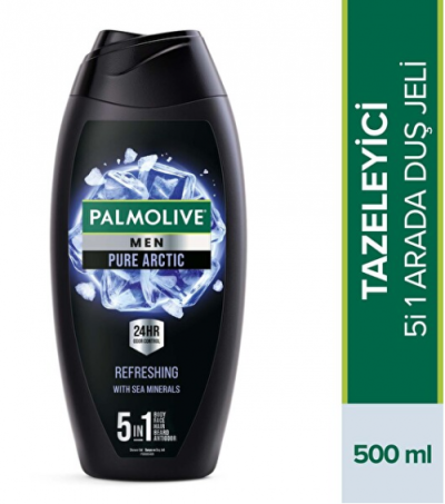Palmolive Duş Jeli 500 Ml Men Pure Arctıc 5'in1*12