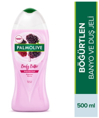 Palmolive Duş Jeli 500 Ml Body Butter Böğürtlen*12