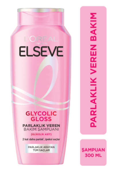 Elseve 300 Ml Şampuan Glycolic Gloss*6