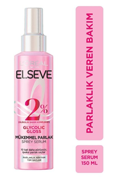 Elseve 150 Ml Saç Bakım Sprey Glycolic Gloss*6
