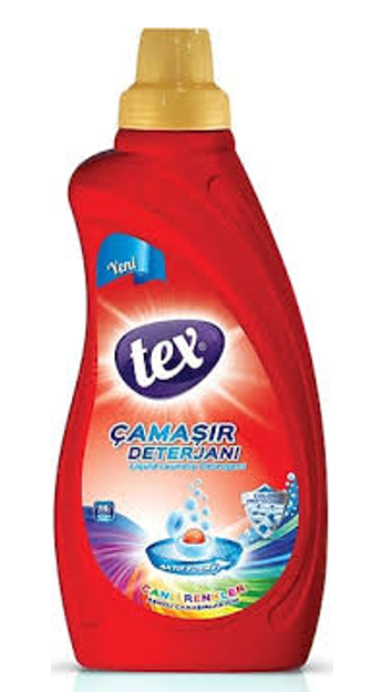 Tex Sıvı Çamaşır Deterjanı 1 kg Canlı Renkler *12