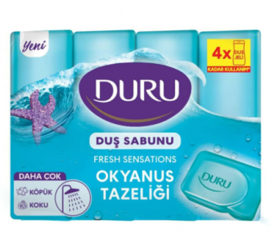 Duru Duş Sabunu 4x150 Gr Okyanus Tazeliği*18