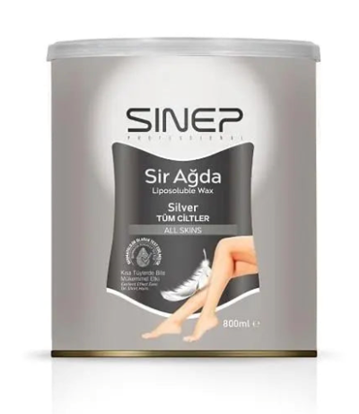 Sınep 800 Ml Sir Ağda Konserve Silver*12