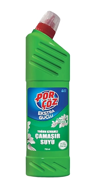Porçöz 750 ml Çamaşır Suyu Bahar Tazeliği *15
