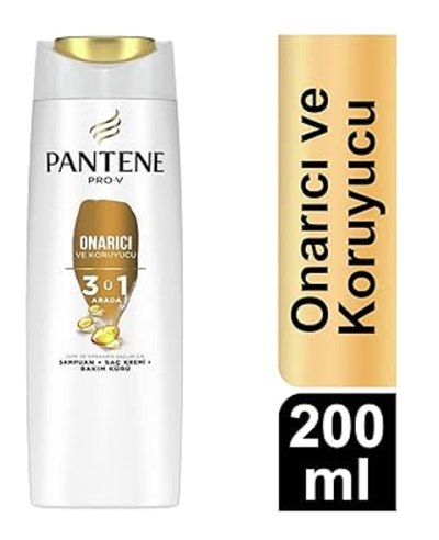 Pantene Şampuan 200 Ml Onarıcı Bkm.3 In1*6
