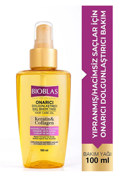 Bioblas 100 Ml Collagen Dolgun Bakım Yağı*6