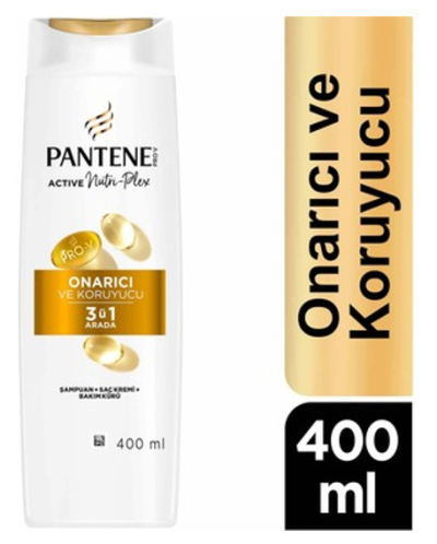 Pantene Şampuan 400ml Onarıcı 3 Ü 1*6