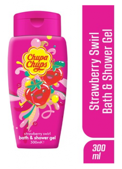 Chupa Chups Duş Jeli 300 Ml Çilek*24