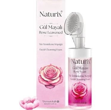 Naturix 160 Ml Gül Mayalı Yüz Tem.köpüğü*24