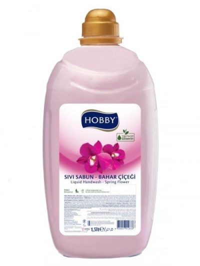 Hobby 1500 ML Sıvı Sabun Bahar Çiçeği*8