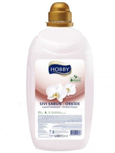 Hobby 1500 ML Sıvı Sabun Orkide Çiçeği*8