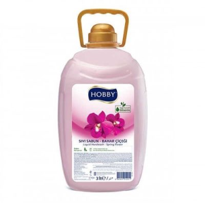 Hobby 3000 ML Sıvı Sabun Bahar*4