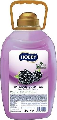 Hobby 3000 ML Sıvı Sabun Böğürtlen*4