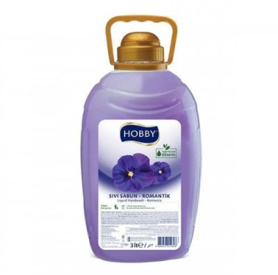 Hobby 3000 ML Sıvı Sabun Romantik*4