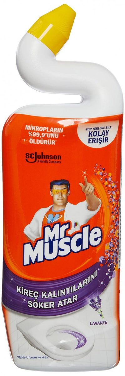 Mr.Muscle 750 ml Wc Temizleyicisi Jel Lavanta *12
