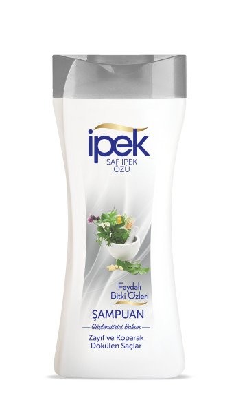 İpek 450ml Şampuan Zayıf Kop Dök Bitki Özlü Saçlar*12