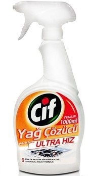Cif Sprey 1000 ml Ultra Hız Yağ Çözücü Mutfak *9