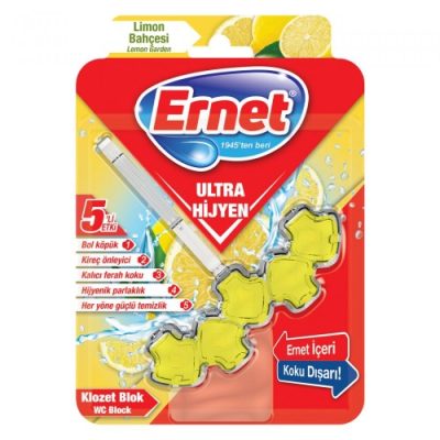 Ernet Klozet Blok Ultra Hijyen Limon 50gr *24