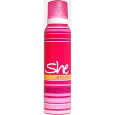 She Deodorant 150 Ml Women Fun*1