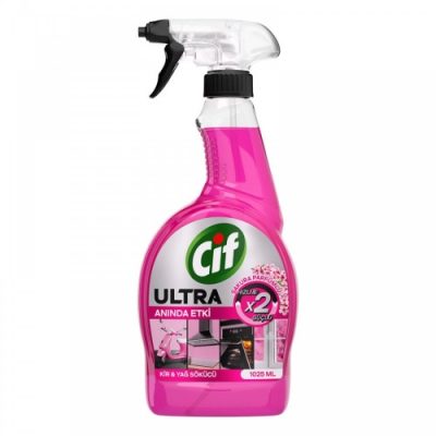 Cif Sprey 750ml Ultra Kir&Yağ Sökücü Sakura *12