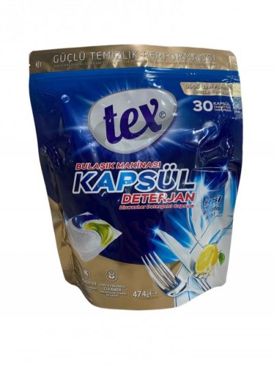 Tex Bulaşık Makine Tableti 30'Lu *12