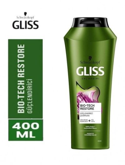 Gliss 400 Ml Şampuan Bio-tech Restore*6