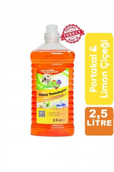The Allurex Yüzey TemizleyiciPortakal-Limon 2,5 lt *6