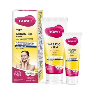 Biowet Tüy Sarartıcı Krem 70+35 Ml*24