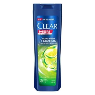 Clear 350 Ml Şampuan Maksimum Ferahlık (erkek)*5