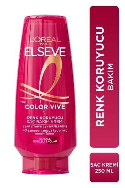 Elseve 250 Ml Saç Bakım Kremi Colorvive*6