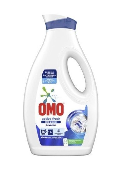 Omo Sıvı 1500 ml Actıve Fresh Cold Power Beyaz *6