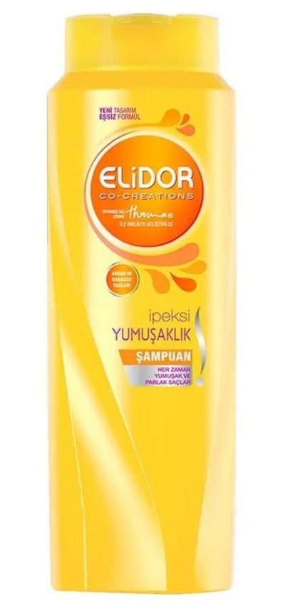 Elidor 400 Ml Şampuan İpeksi Yumuşaklık*6(sarı)