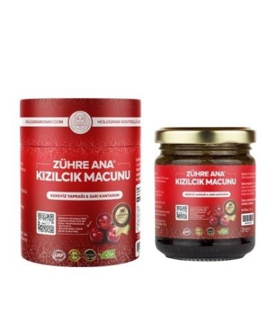 Zühre Ana 240gr Kızılcık Macunu*30