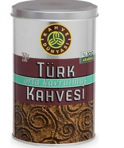 Kahve Dünyası T. Kahvesi 250 Gr Orta Kav Öğt.tnk*1...