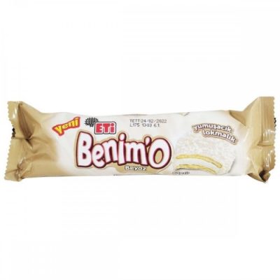 Eti (12945) Benimo Lokmalık Beyaz Çikolata 80gr*18