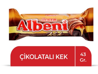 Ülker (370-02) Albeni Kap. Çik. Kek 43 Gr*18