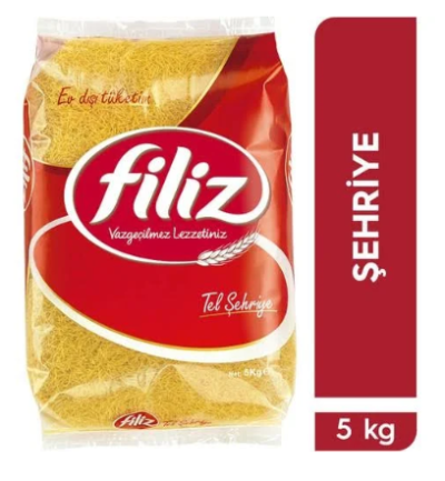 Filiz 5 Kg Makarna Tel Şehriye *2