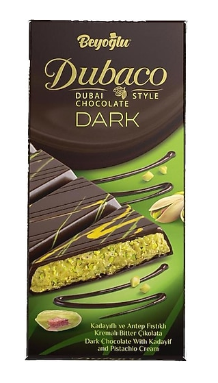 Beyoğlu Dubaco Dubai Çikolata 200 Gr Bitter*6