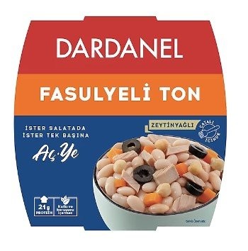 Dardanel 160 Gr Fasulyeli Ton Balığı *6