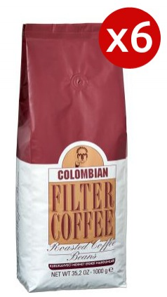 Mehmet Efendi Colombia Coffe Beans 1000 Gr*6