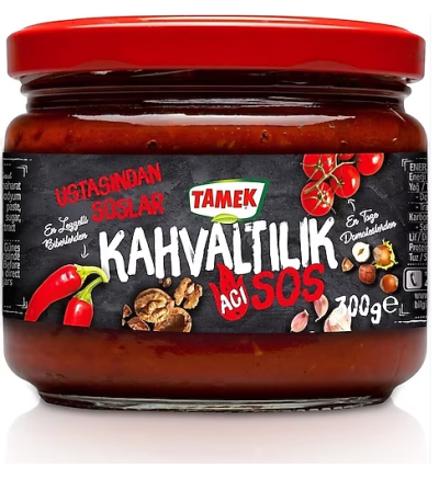 Tamek Kahvlatılık Sos Acılı 300gr*12